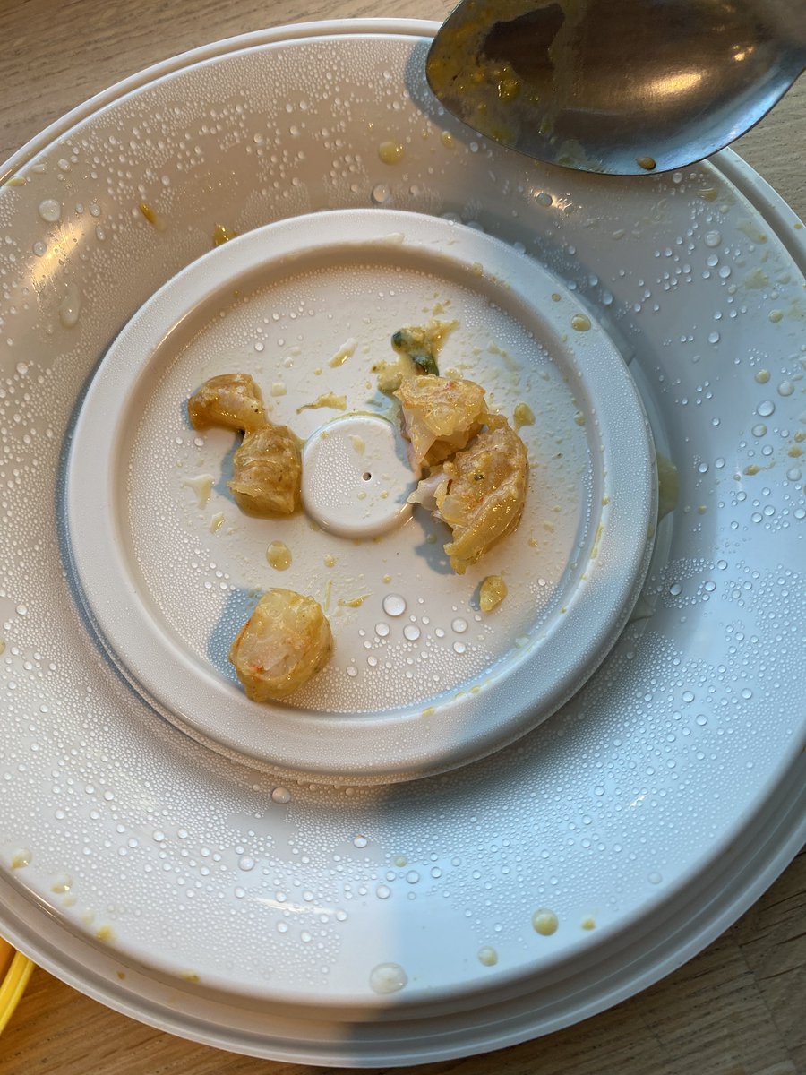 sachink0201's tweet photo. @wagamama_uk tofu raisukaree ordered and look what’s inside!!! Am a pure vegetarian for life and this is what I ended up eating in first bites before I realised. Shame on you and your hygiene process!!! 😡😡😡 https://t.co/uUbArftA1c