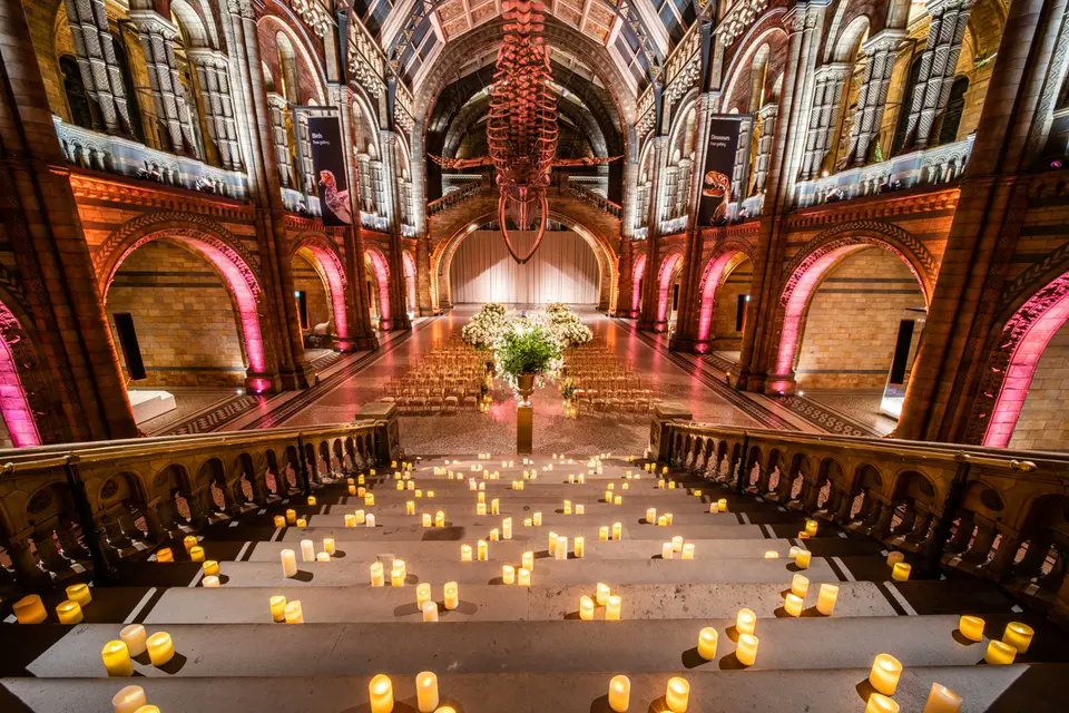 #HintzeHall looking spectacular. 

Isn't it astonishing how much lighting can transform a space? 

Image by Two by Two
