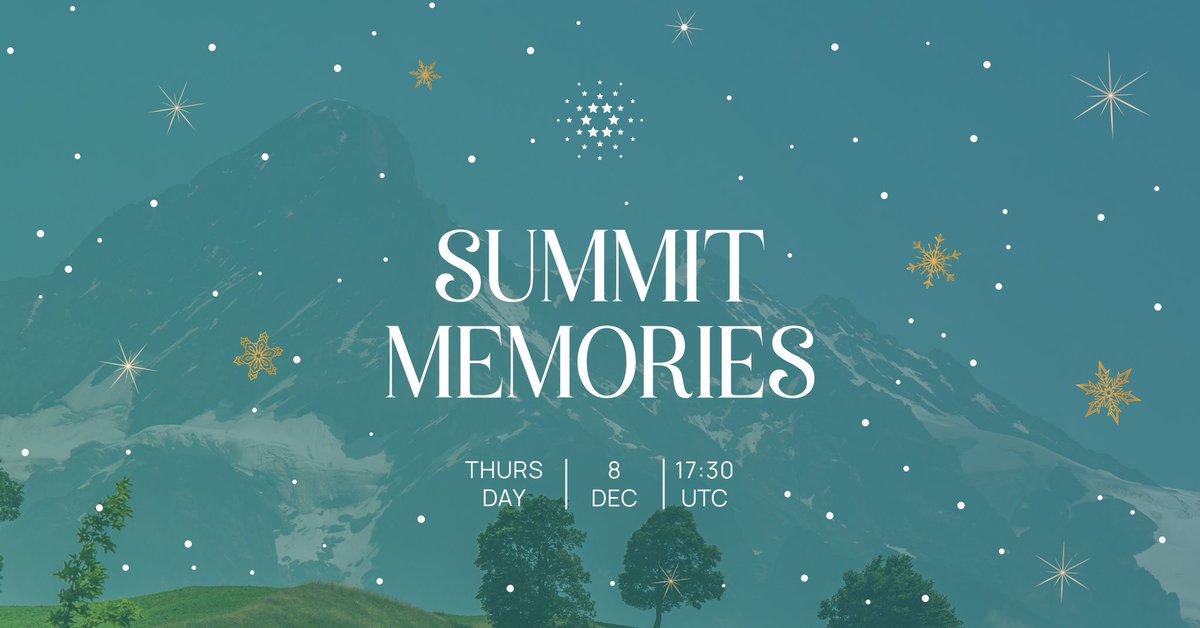 EuCardano's tweet image. REMEMBER! ☕️❄️

Tomorrow we will meet at 17.30 UTC in Zoom to talk about 2022 and our expectations towards 2023. 🧣♥️

See you tomorrow ☃️

zoom.us/meeting/regist…