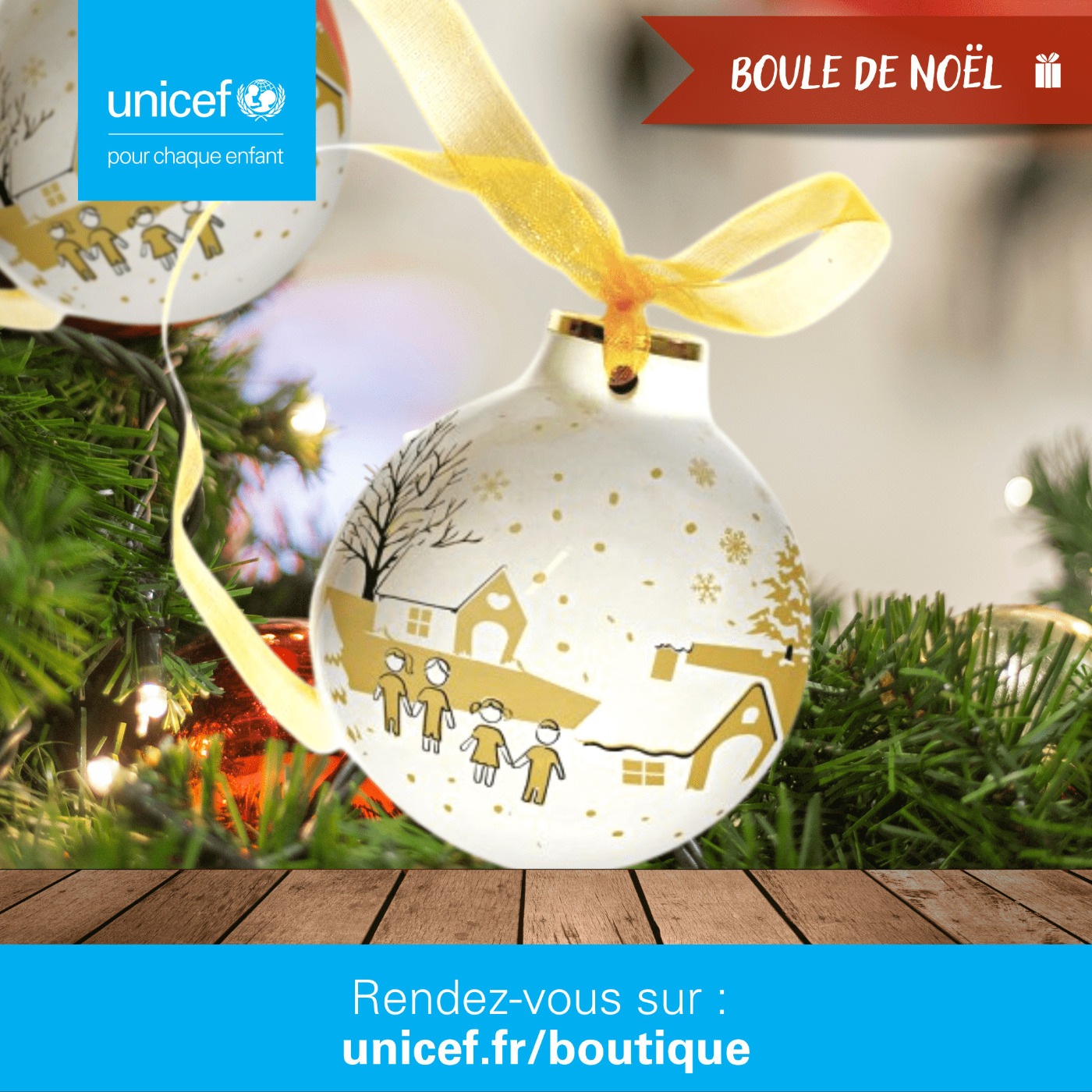 UNICEF France on Twitter "La boule de Noël2022 de l