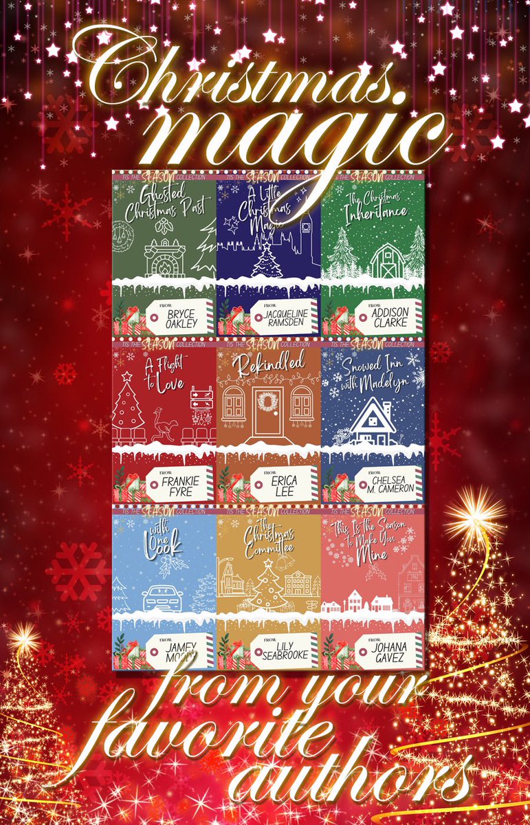 Tis the Season Collection is here! Bringing you 9 books whether you’re naughty or nice🎁🎄 

From faking dating and second chances to baby emus to one bed to “platonic” naked cuddling😂 and so much more❄️

Read all the Sapphic holiday magic today✨

❄️lilyseabrooke.com/tis-the-season🎄