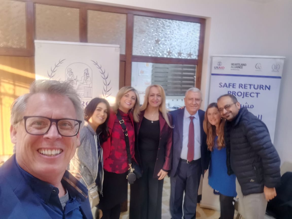HardwiredOrg's tweet photo. The Hardwired and Hammurabi Human Rights Organization teams met briefly this morning before visiting four schools in and around Mosul, where students were performing Hardwired's theatrical play 𝘎𝘳𝘰𝘸𝘪𝘯𝘨 𝘛𝘰𝘨𝘦𝘵𝘩𝘦𝘳.

Thank you @TempletonRelig for your generous support! https://t.co/rO7cYNeWr6