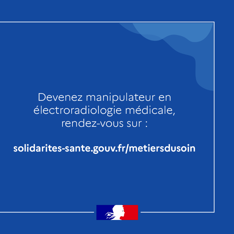 Sante_Gouv's tweet photo. #Sinformer | Le manipulateur en électroradiologie médicale est un acteur incontournable dans le parcours du #patient.

Rejoignez-les ! 🤝

#Métiersdusoin #Recrutement