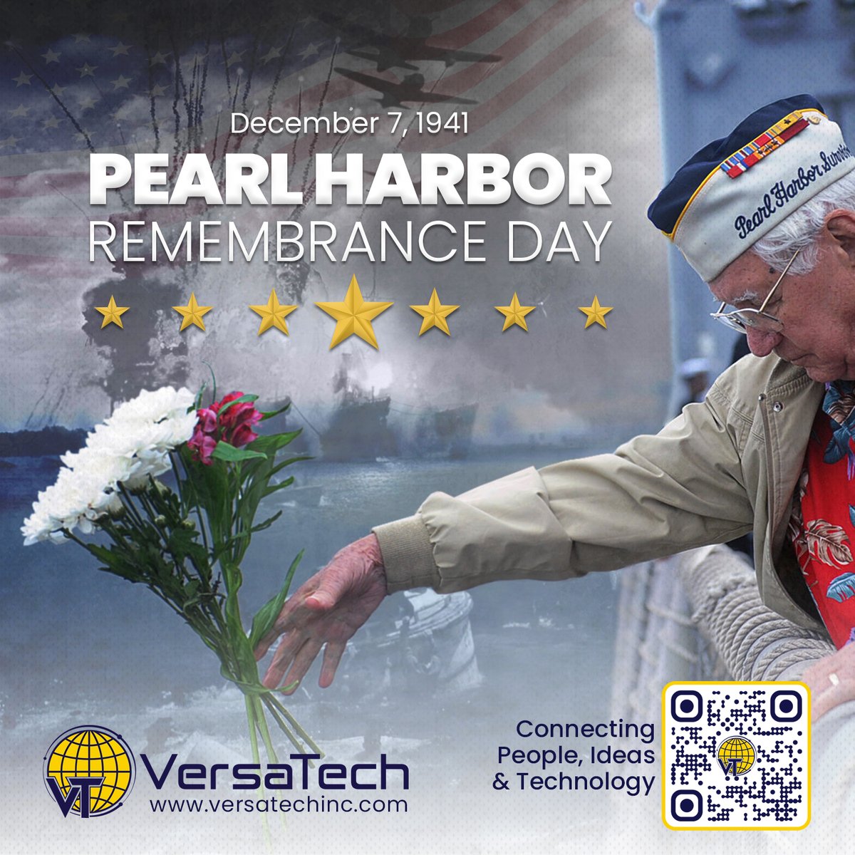 #NationalPearlHarborRemembranceDay is a reminder for every American citizen to #remember the brave souls of our country who lost their lives. Their loss will keep motivating us towards a better tomorrow and creating a better country.

#PearlHarbor81 #remembranceday2022