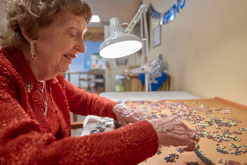 With options for all ability (and patience) levels, #puzzles are a classic gift option for #OlderAdults! You can even take it a step further with a custom puzzle using family photos that can be framed once it's complete! More #GiftIdeas for #seniors: bit.ly/3TUHtUM