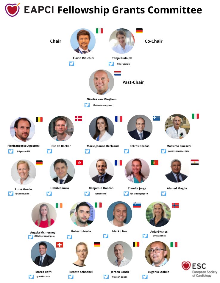 EAPCIPresident (@eapcipresident) on Twitter photo #EAPCI
#E - Education
#A - Advocacy
#P - Publications
#C - Congresses
#I - Innovation
#EAPCI Grants provide educational opportunities for young IC's in specialist centres
Meet the 2022-2024 #EAPCI Fellowship Grants Committee who review all applications
<a href="/tk_rudolph/">Tanja Rudolph</a> #EAPCI
#E - Education
#A - Advocacy
#P - Publications
#C - Congresses
#I - Innovation
#EAPCI Grants provide educational opportunities for young IC's in specialist centres
Meet the 2022-2024 #EAPCI Fellowship Grants Committee who review all applications
<a href="/tk_rudolph/">Tanja Rudolph</a>