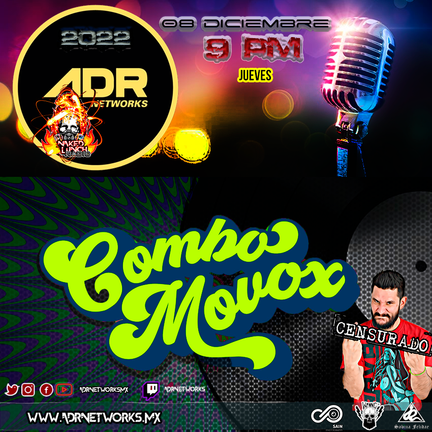 nakedlunchgr's tweet photo. Jueves 8 dic #9pm por @adrnetworksmx #programa37 programa muy #shin60n, vienen a visitarnos nuestros amigos de @ComboMovox nos presentan "Ya no quiero entregar mi corazón", Es un blues que no cae en ortodoxias y transpira música de otras procedencias (9 pm) no te lo puedes perder https://t.co/9TZvu4yjyT