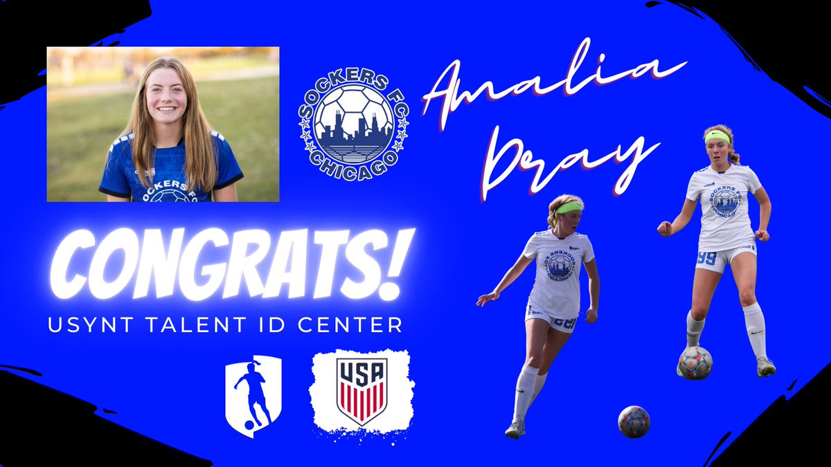Sockers FC Girls Academy (@sfcgirlsacademy) on Twitter photo Congrats to <a href="/KyraTreanor2024/">Kyra Treanor</a> and <a href="/AmaliaDray/">Amalia Dray</a> on your invites to the USYNT Talent ID Center! <a href="/GAcademyLeague/">Girls Academy</a> <a href="/TopDrawerSoccer/">TopDrawerSoccer</a> <a href="/ImYouthSoccer/">ECNL/GA/Recruiting/College Soccer</a> <a href="/SockersU19/">Sockers FC 04/05 GA</a> <a href="/Sockers06GA/">Sockers FC 2006 GA</a> Congrats to <a href="/KyraTreanor2024/">Kyra Treanor</a> and <a href="/AmaliaDray/">Amalia Dray</a> on your invites to the USYNT Talent ID Center! <a href="/GAcademyLeague/">Girls Academy</a> <a href="/TopDrawerSoccer/">TopDrawerSoccer</a> <a href="/ImYouthSoccer/">ECNL/GA/Recruiting/College Soccer</a> <a href="/SockersU19/">Sockers FC 04/05 GA</a> <a href="/Sockers06GA/">Sockers FC 2006 GA</a>