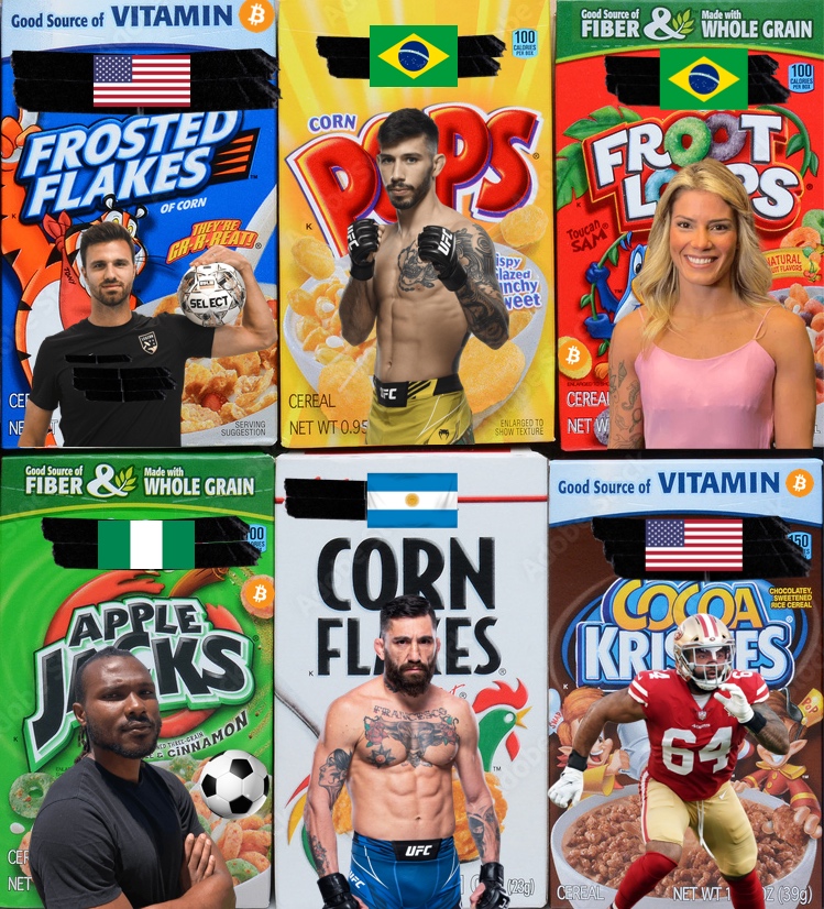 Bitwage's tweet photo. Not All Heroes Wear Capes - Bitwage Ambassadors!
It is a great honor for us to help them get paid regardless of who they work for! 
Let's all show them love! #Bitcoin 
🏈 @alexbarrett 
 ⚽️ @alexcrognale 
⚽️ @AcharaIfy10 
 🥊 @NicolauMatheus 
🥊@LuPinheiroMMA 
🥊 @ninjacannetti https://t.co/BR4berJY0i