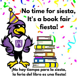 We are so excited for our Book Fair family night this evening! To reserve a time to come see us please sign-up with the link below. The hours for the book fair this evening are 3:30 - 7:00. 💜💛signupgenius.com/go/4090845aba6…