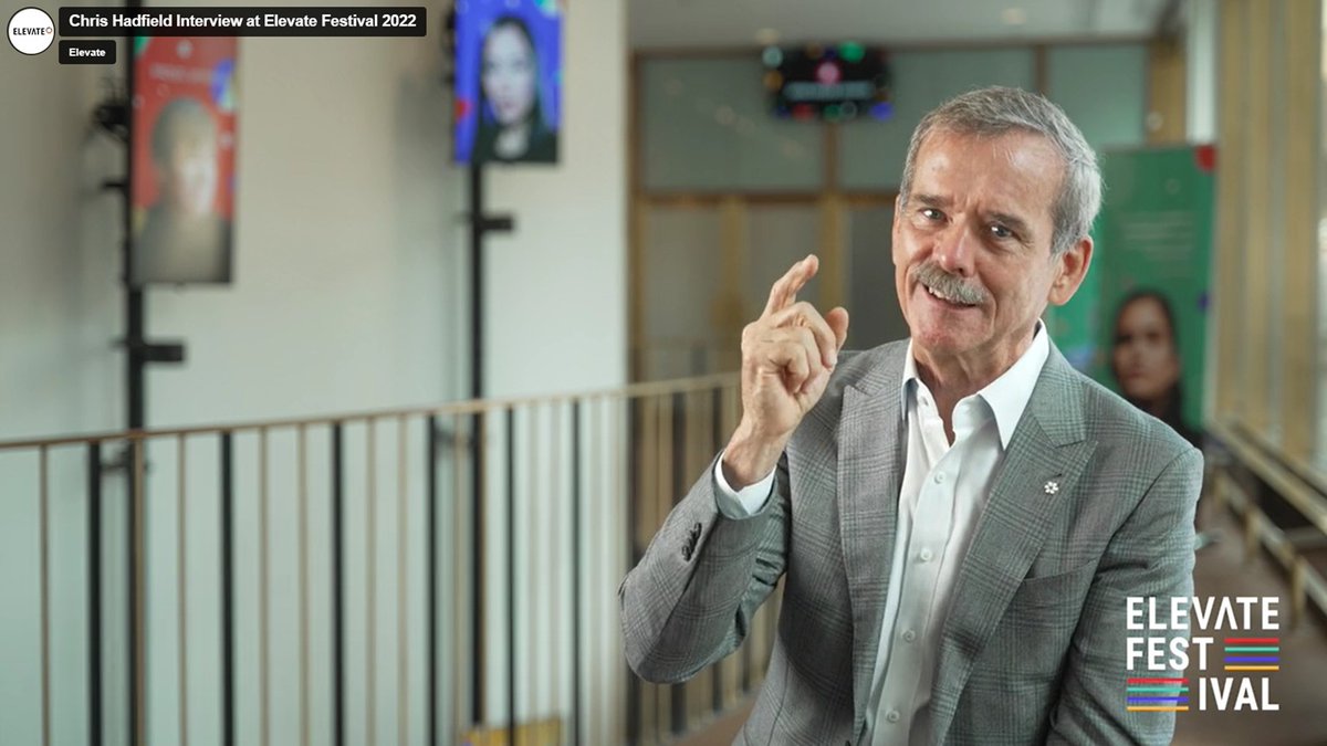 An Astronaut's guide to a better life, in under 6 minutes.
Watch: bit.ly/3VSKSok     <a href="/ElevateTechCA/">Elevate</a>