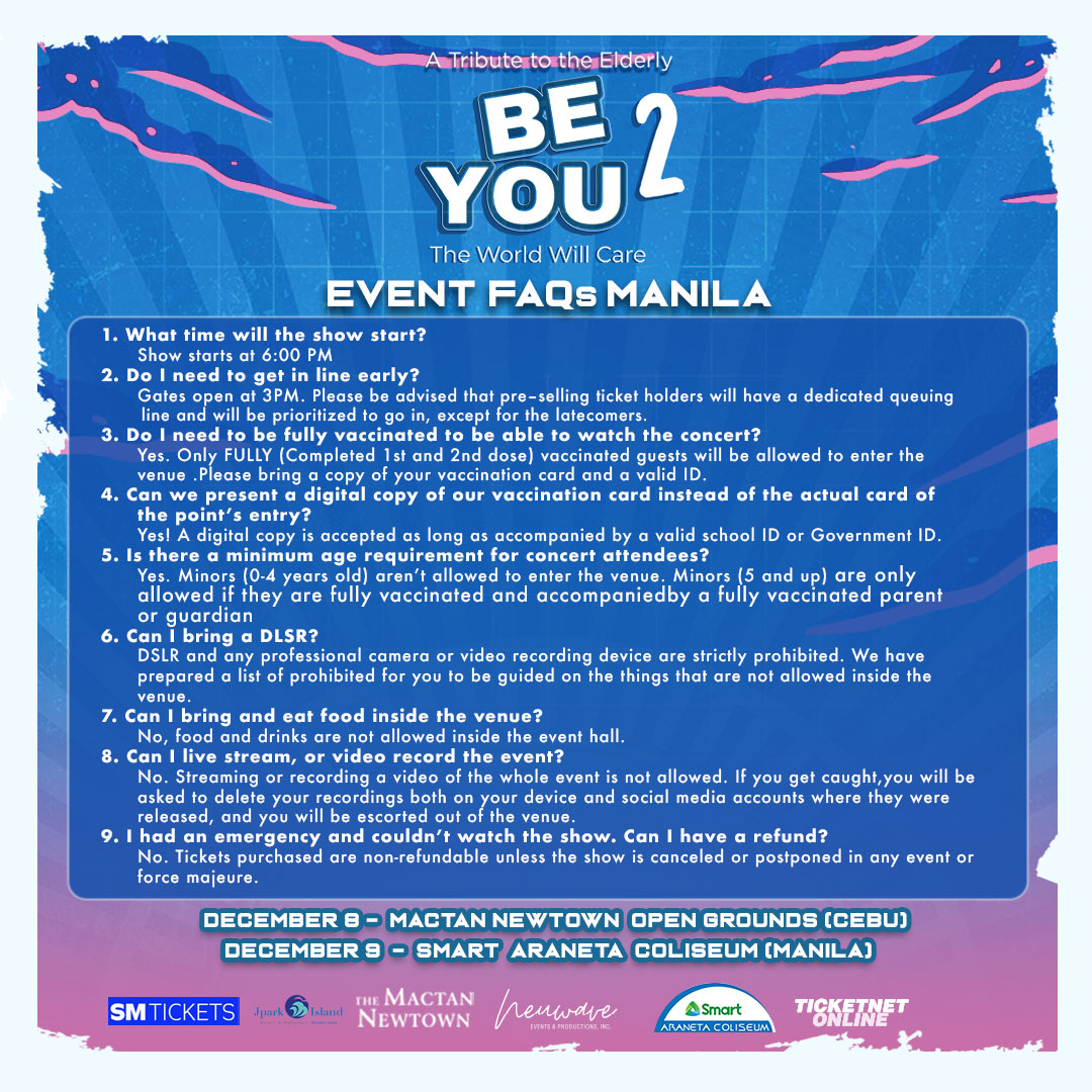 neuwave_events's tweet photo. Here are the guidelines and FAQS for #BeYou2

See you all! https://t.co/uEM7FCPPm1