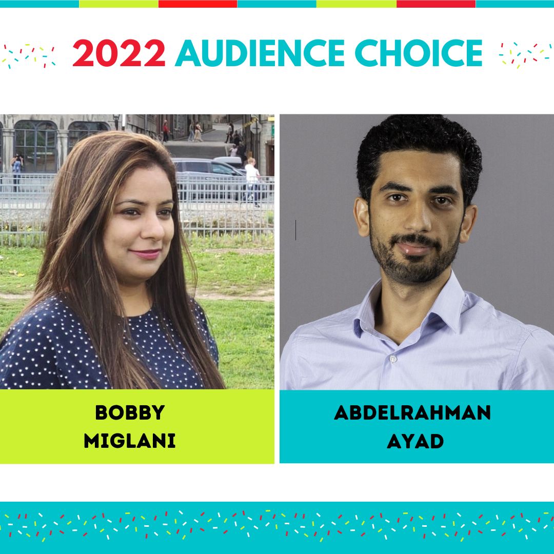 McGillTISED's tweet image. Special mention to our 2022 SED180 AUDIENCE CHOICE winners: Bobby Miglani and Abdelrahman Ayad.   

 #SEDTALKS #TISED #Mcgill #sustainabilityresearch #3MT #changemaker