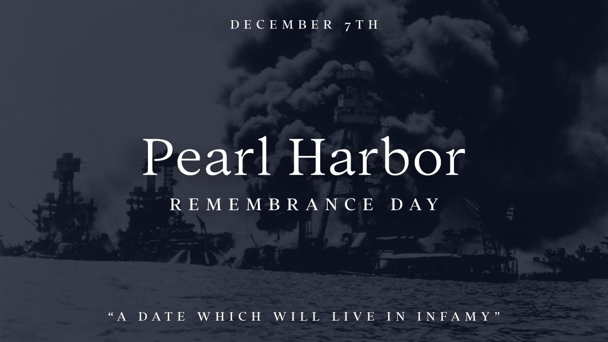On this solemn anniversary, we remember the 2,403 American lives lost 81 years ago and honor the courageous sacrifice of our service members in defense of our nation.
 
God bless our service members and veterans today and every day.