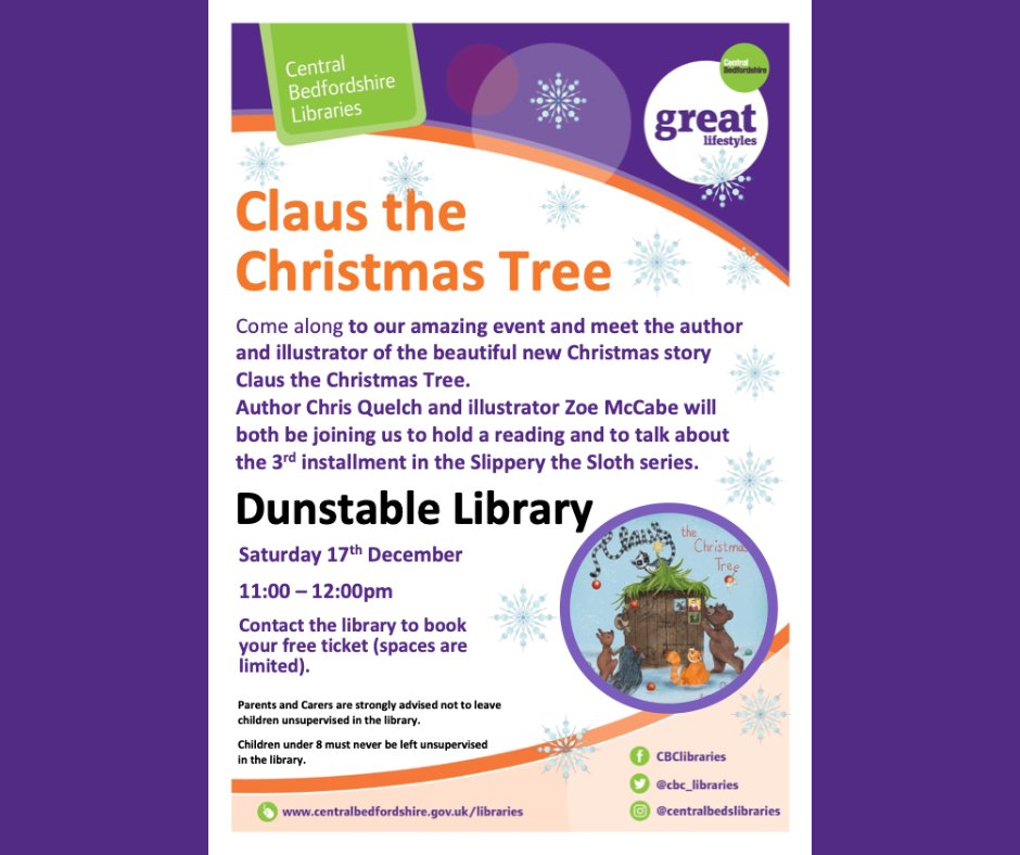 Central Bedfordshire Council Libraries on Twitter "Join author Chris Quelch and illustrator Zoe