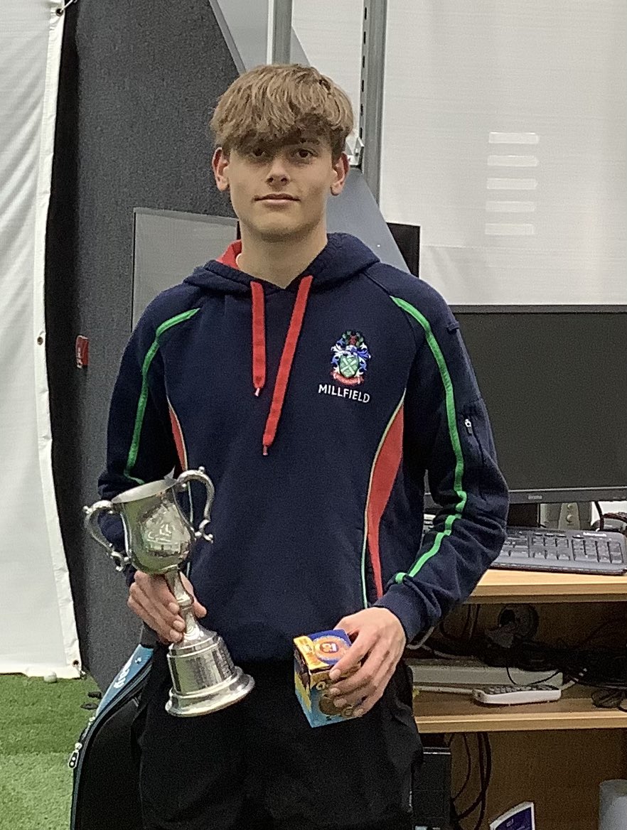 Winner of the Annual Curtis Cup with a score of -2, Thomas. Great score around the campus pitch n putt <a href="/MillfieldSport/">MillfieldSport</a> <a href="/MillfieldSenior/">Millfield School</a> <a href="/Somerset_G_U/">Somerset Golf Union</a>