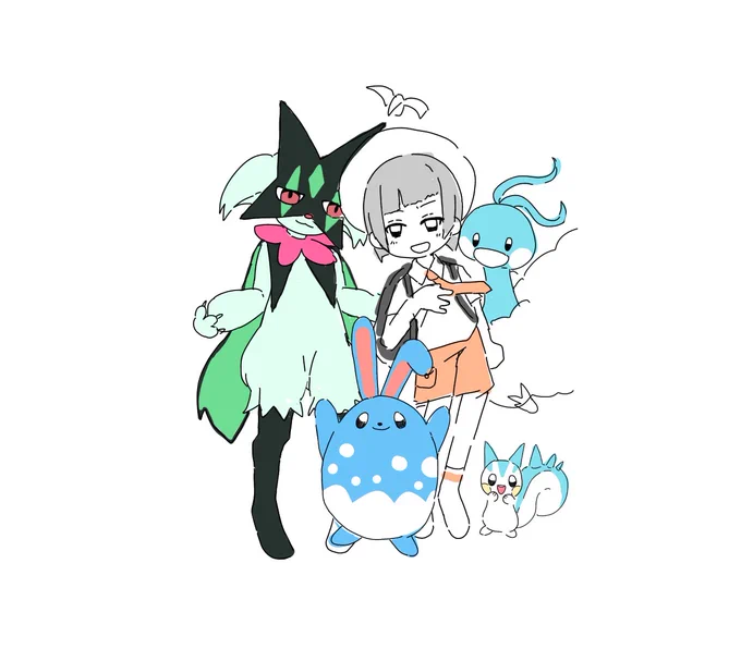 手持ちポケとルカくん 