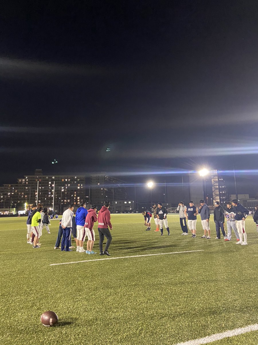 rowdies_oit's tweet image. 本日は、摂南大学様と合同練習でした。11日の試合に向けて、残り僅かですが、頑張ります❗