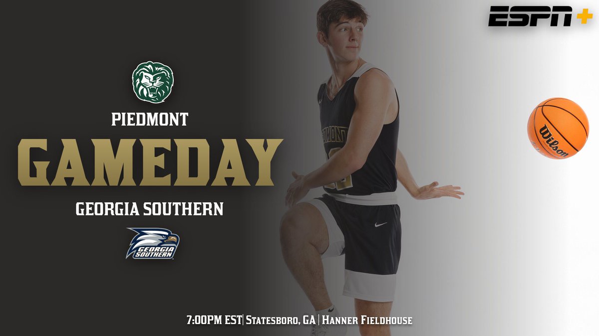 𝐆𝐀𝐌𝐄𝐃𝐀𝐘 🦁😤🟢

🏀 - at Georgia Southern 
⏰ - 7:00PM EST
📍 - Statesboro, GA 
📺 - ESPN +
📊 - stats.statbroadcast.com/mobile/?id=425…