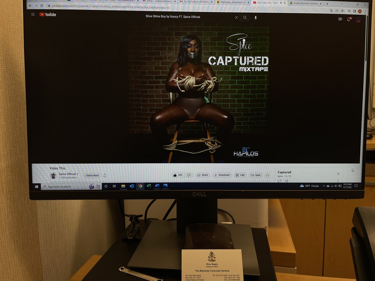 IAmNuncy's tweet photo. Government office vibes ππΎββοΈβ¨
(If you know, you know π)
Todayβs vibrations in the office is #VideoThis by @spiceofficial π₯π₯π₯π₯
Request by @spicenation876 https://t.co/2qNqABvVxU