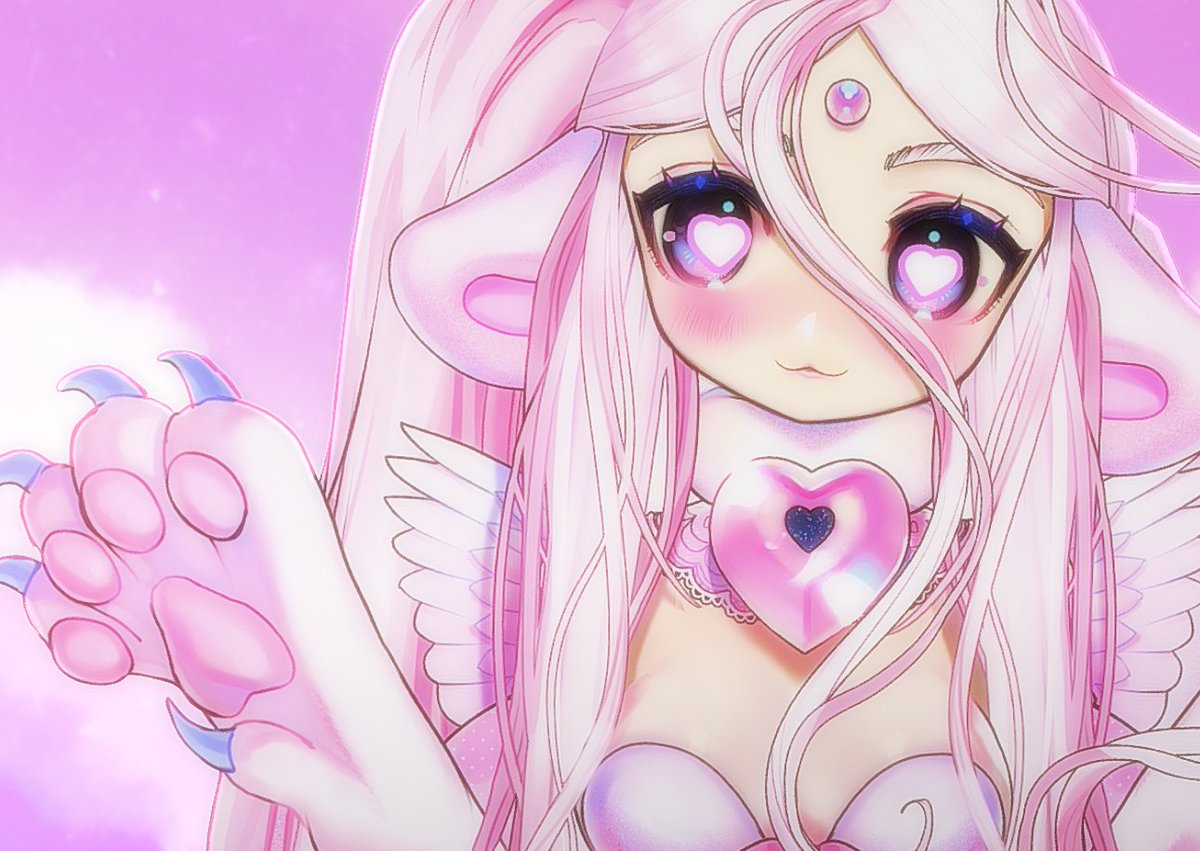 「 」|🩷🌙🪽 𝖈𝖔𝖒𝖒𝖘 𝖔𝖕𝖊𝖓 ୨♡୧のイラスト