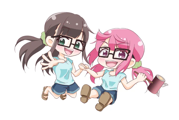 そして今日は #魔法少女サイト で愛奈ちゃんが演じた潮井梨ナちゃんのお誕生日でもあるのですね…!愛奈ちゃんの10000日バースデーと重なるなんてダブルでめでたい過去絵漁ってたらすっっごい昔の絵を発掘した。わ〜。2018年だって。笑#鈴木愛奈 #潮井梨ナ生誕祭2022 