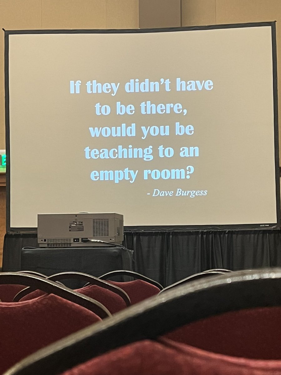 Mrs_M_Brady's tweet photo. Powerful essential question at the East TN Title 1 Conference! @burgessdave @LHMS_Patriots https://t.co/Qd0g8H2fIO