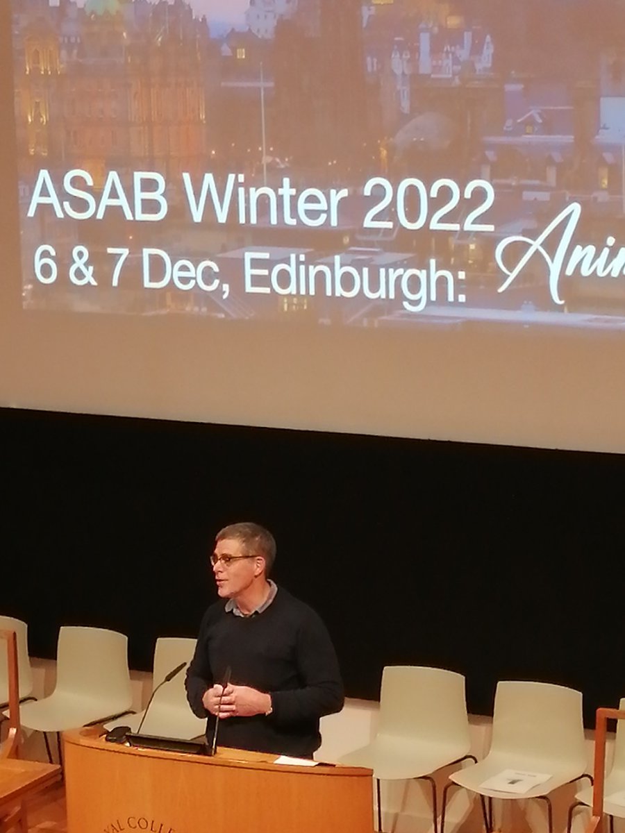 cbenvenuto73's tweet photo. Celebration time: our fabulous ASAB president Prof David Hosken introduces the winner of the Tinbergen Medal 2022: @nickyclayton22 #asab22 @asab_tweets
@asab_conference https://t.co/oM1oEPZfGB