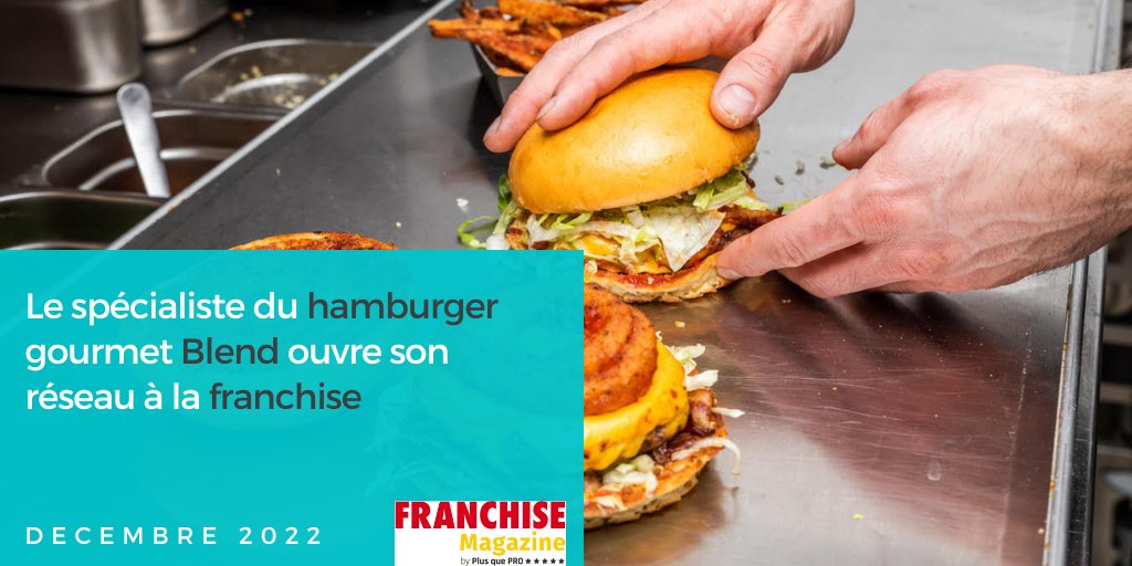 Franchise_Mag's tweet photo. [ACTU] #Franchise Le réseau parisien @blendhamburger, spécialiste depuis 2011 du « hamburger gourmet » (cinq points de vente en propre dans la capitale), a ouvert début mars, à Aix-En-Provence, son premier restaurant franchisé.

Plus d'infos : https://t.co/4dfOtxZWjv https://t.co/orw7ZopvZA