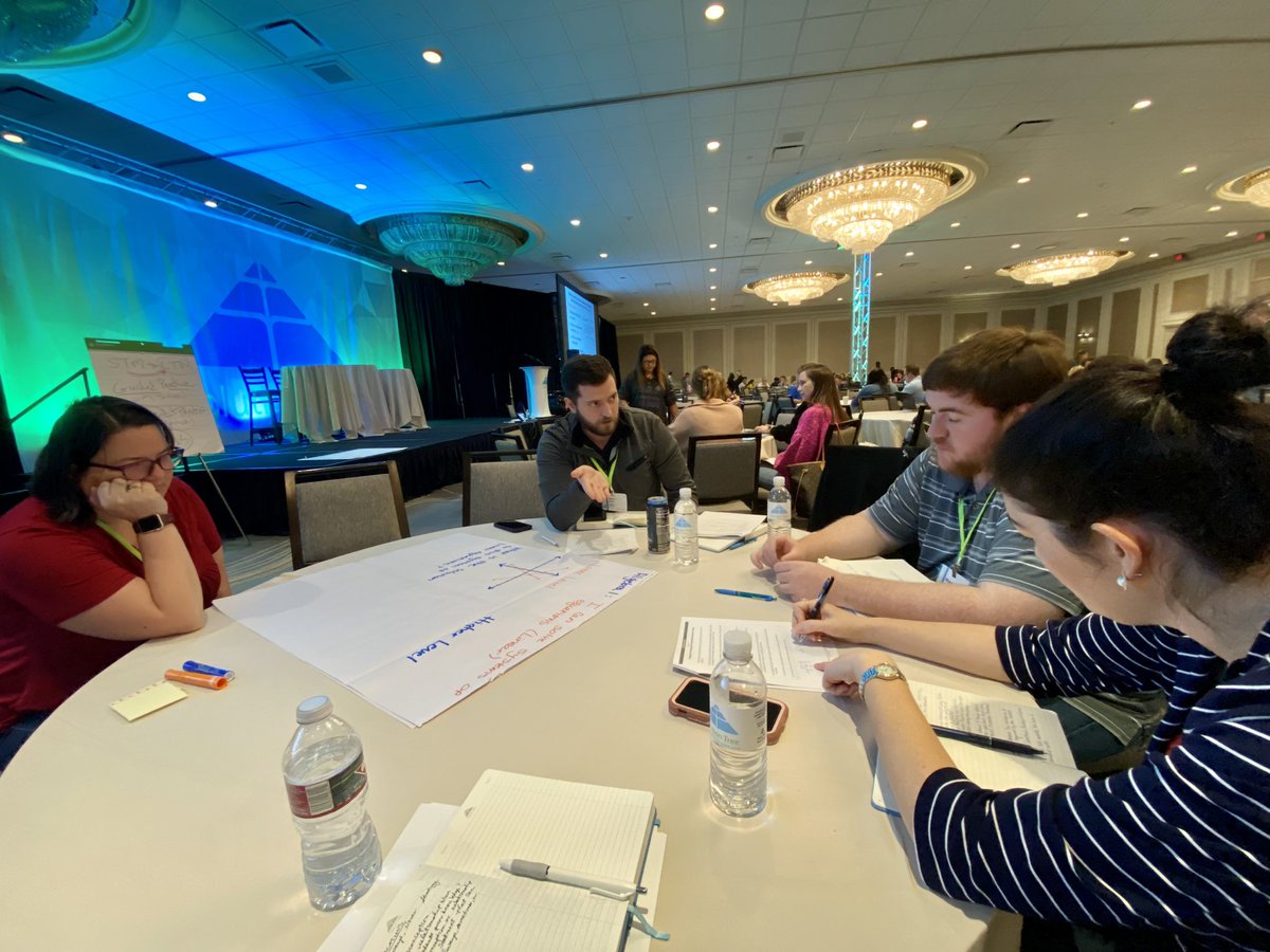 MrsGoemans's tweet photo. Thanks @SolutionTree and @tkanold for opportunities to challenge our thinking and collaborate to create new knowledge! #Mathematicsatwork https://t.co/7lTAWpB94U