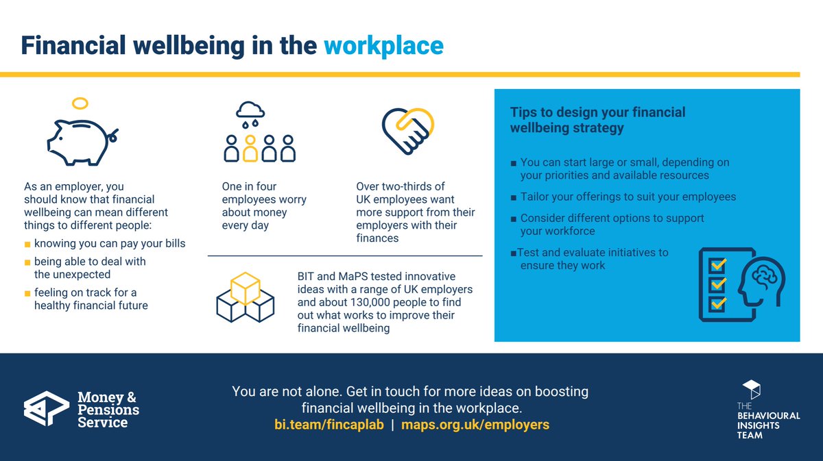 With cost of living pressures contributing to money worries, we've worked with @B_I_Tweets to test products and services that could improve financial wellbeing in the workplace.
 
Find out how employers can support employees' financial wellbeing: ow.ly/tKK450LXwiQ