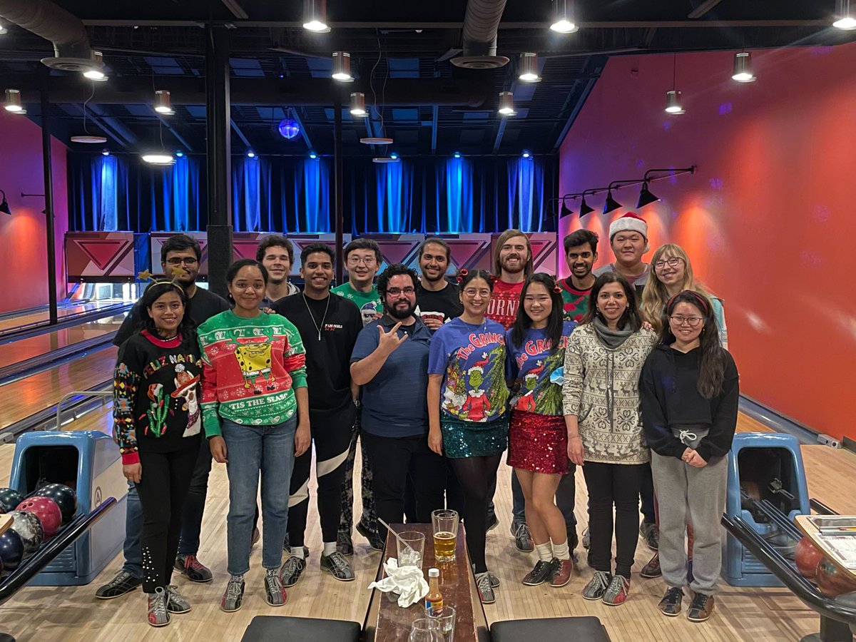 Celebrating the end of semester with this AMAZING team!