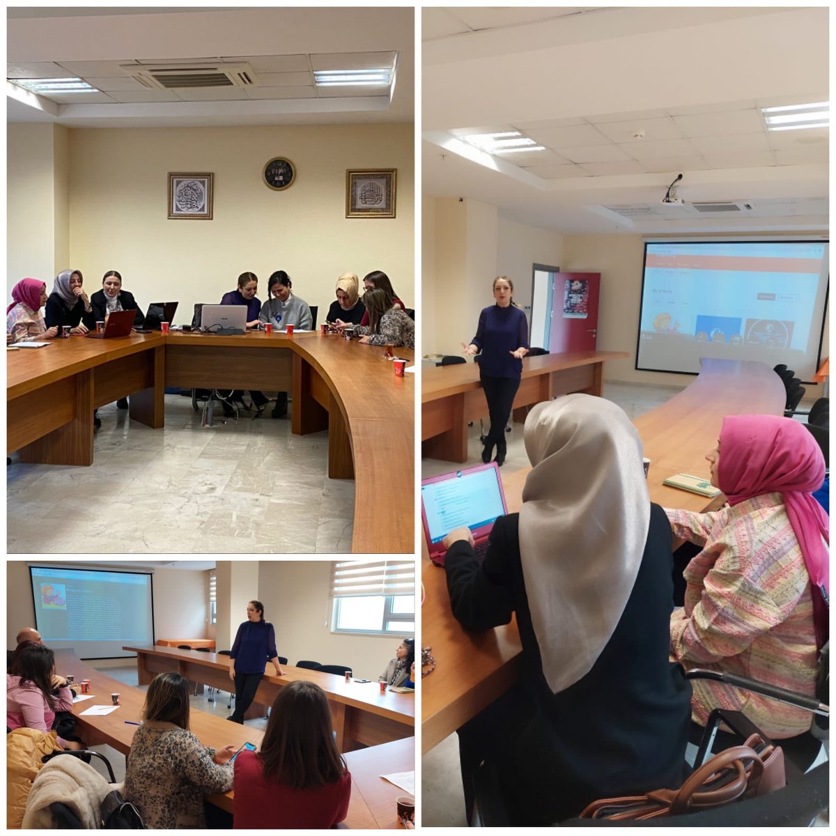 ESEP-eTwinning seminerleri kapsamında Çekmeköy’de görev yapan lise öğretmenlerine bilgilendirme toplantısı yapıldı.Öğretmenlerin platforma üyelikleri oluşturuldu ve yeni proje çalışmalarına başlandı. <a href="/tcmeb/">Millî Eğitim Bakanlığı</a> <a href="/mebyegitek/">Yenilik ve Eğitim Teknolojileri Genel Müdürlüğü</a> <a href="/istanbulilmem/">İstanbul İl Millî Eğitim Müdürlüğü</a> <a href="/memleventyazici/">Levent Yazıcı</a> <a href="/ErsahinMustafa/">Mustafa Erşahin</a> <a href="/CekmekoyMEM/">Çekmeköy İlçe Millî Eğitim Müdürlüğü</a>