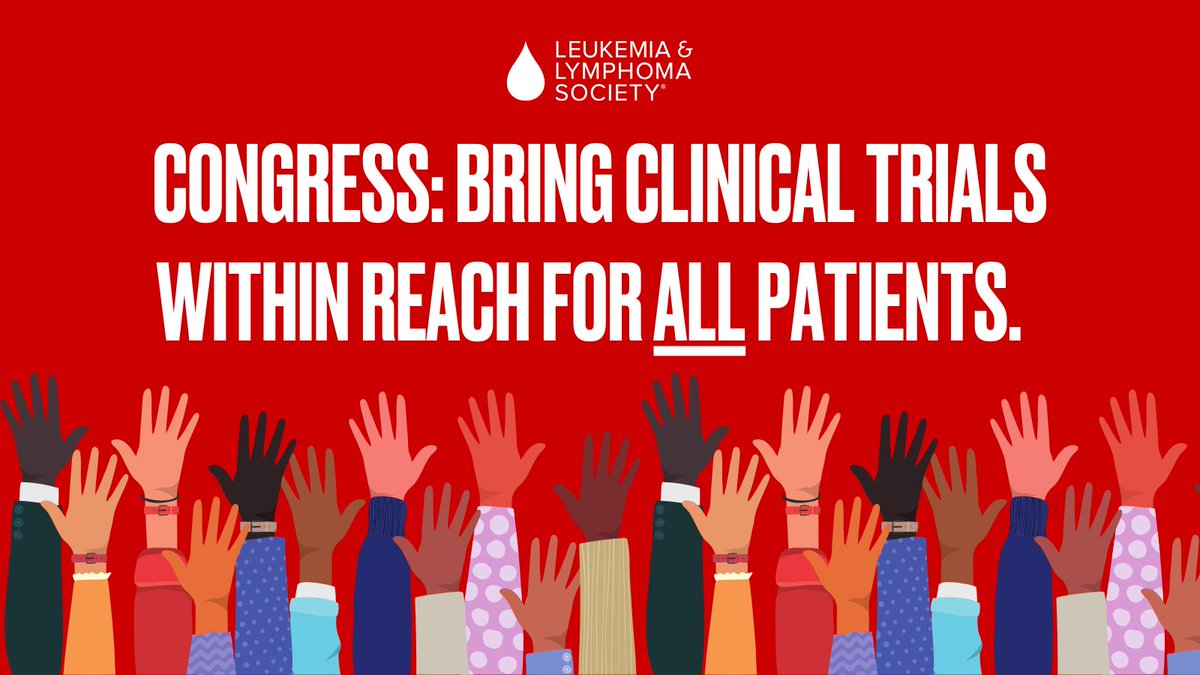 ThibaultSanchez's tweet photo. Clinical trials are a lifeline for cancer patients. But for too many, they're out of reach. Congress has an opportunity to help. Tell your lawmakers to act now – before it's too late ⌛
https://t.co/BIgCDLHwX0
#lls4access #clinicaltrials https://t.co/sN0i5brIo0
