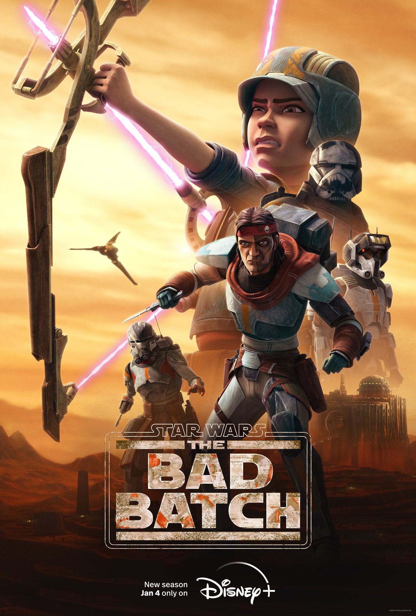 Star Wars The Bad Batch S2 is terug vanaf 4 januari 2023 op Disney Plus België 