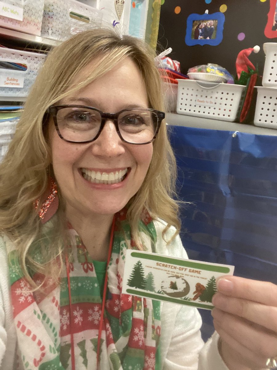 Oh, happy day— I earned 3 bells playing the GES Jingle Bell Games.  1 bell plus a scratch-off for finding &amp; tweeting a photo with Sasquatch!  2 bells for hitting the jackpot — another Sasquatch!  #GESshineon