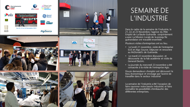 #TousMobilises #AvecPoleEmploi <a href="/VilleLaBaule/">Ville de La Baule-Escoublac</a>  #Industrie