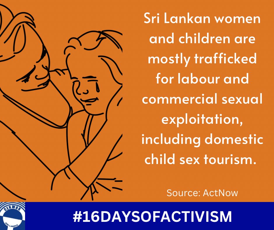 CENWOR_SL's tweet photo. It’s important that we are aware of what’s going on, especially considering the recent auctioning of Sri Lankan women in Oman. 
#endtrafficking #16DaysOfActivism #gender #women #womensrights #humanrights #survivor #OrangeTheWorld #pushforward #feminism #feminist #cenwor #SriLanka https://t.co/WiUbdrHmrt
