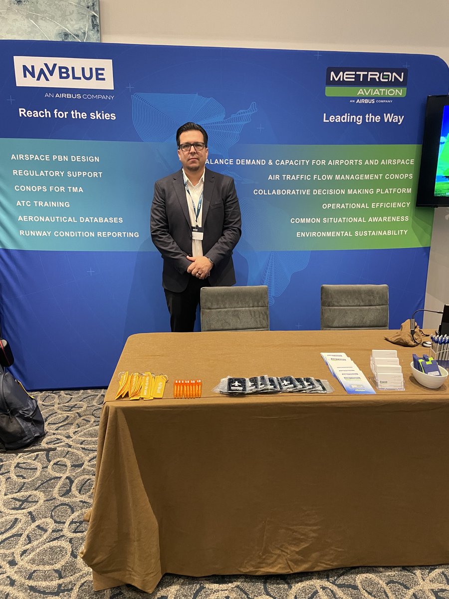Skywise_digital's tweet photo. We are at the CANSO Latin American and Caribbean Conference 2022✈️Our Sales Manager is in Orlando to chat with you about #AirspaceDesign and innovative #AeroData solutions. What can #NAVBLUE do for you? Visit us at the B Resort&amp;Spa to discover it! 👇
@CANSONews https://t.co/WxnTu0rB1i