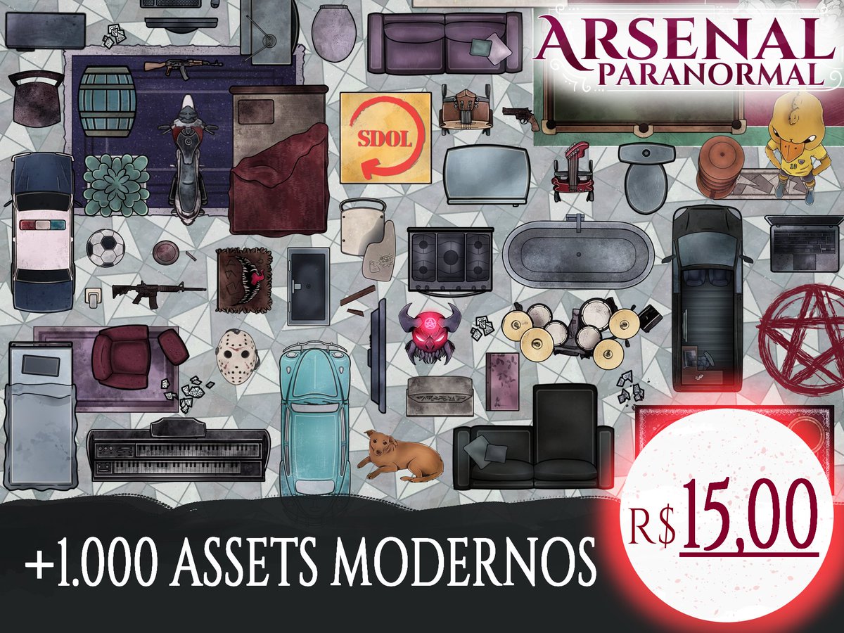 Roll20 on X: In Ordem Paranormal RPG by @jamboeditora, an organization of agents called the Ordo Realitas investigate mysteries and fight demons to prevent chaos and destruction. 🕯️This supernatural character sheet (and