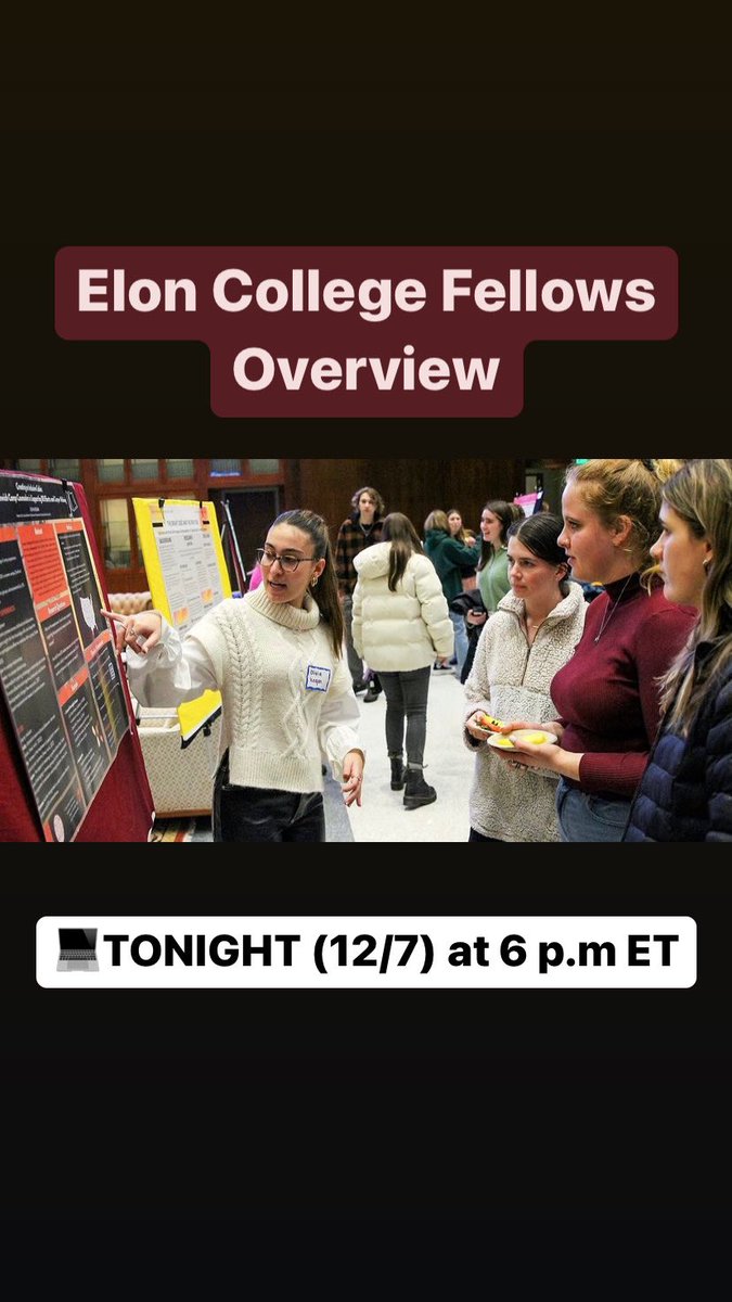 Elon Admissions tweet media