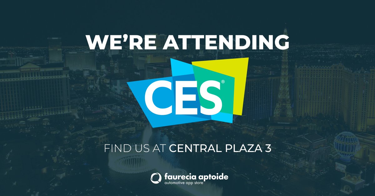 To kick off 2023 in the right way, Faurecia Aptoide will attend <a href="/CES/">CES</a> in Las Vegas from January 5th to January 8th.

You'll be able to find us at Central Plaza 3 at the Forvia booth.

Feel free to reach out to connect! See you there.

#FaureciaAptoideAutomotive #CES2023 #event