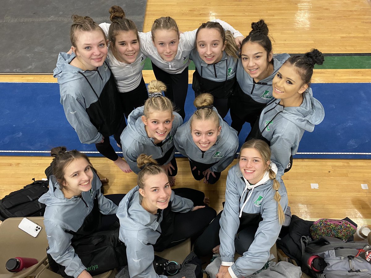 Holmgren3's tweet photo. Dragon gymnasts with a win over Maple Lake 123.7-118.65 #golitch https://t.co/X5kvutdOZI