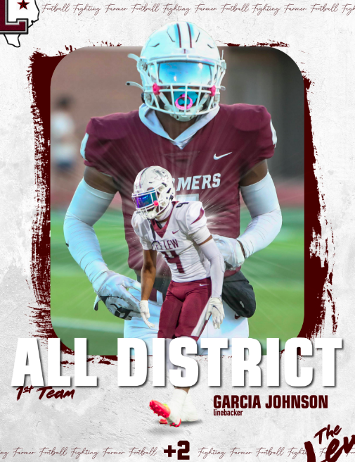 GARCIA JOHNSON #4, ATH - SR.
hudl.com/video/3/132150…
PLAYED NICKEL/LB &amp; LIMITLESS IN THE BACK 7
✅HIGH CHARACTER &amp; FOOTBALL IQ
✅SPEED AND PHYSICALITY 
✅OPEN FIELD TACKLER
✅GREAT IN COVERAGE &amp; QB SPY
✅OUR #1 BLITZER 
GARCIA IS A STEAL FOR ANY PROGRAM!
<a href="/LHSFball/">Lewisville Football</a> @stujo04