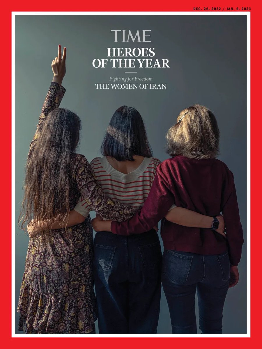 Thank you @TIME for wisely choosing the women of Iran as #Heroes of the year. ‌‌ time.com/heroes-of-the-… #WomenLifeFreedom #mahsaami̇ni̇ #مهسا_امینی #IranRevolution #freedrhamid @MSharifpourMD