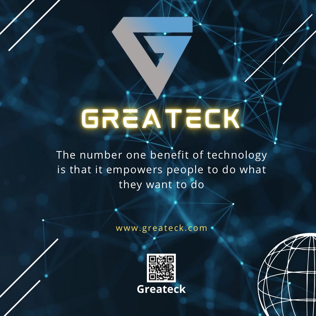 greateck's tweet photo. The number one benefit of technology is that it empowers people to do what they want to do.
https://t.co/zem2amJtqP                 
#greateck #technology #support #revolution #innovation https://t.co/eSOh7dU8WW