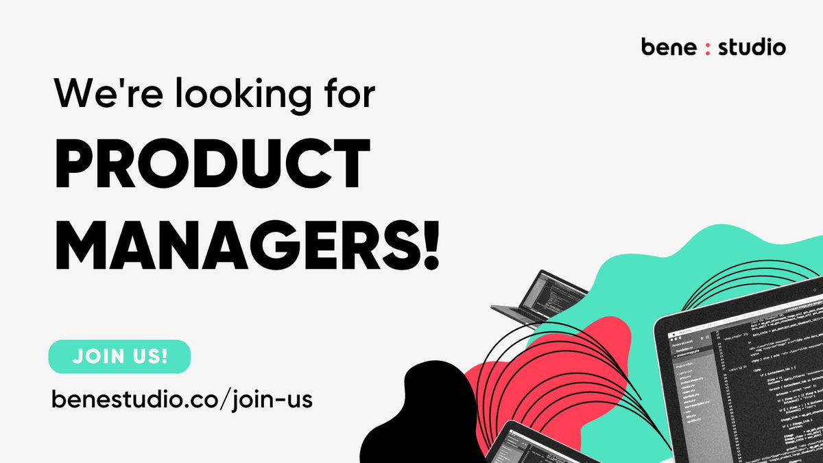 🚀 Do you have a passion for digital products? Are you great at staying on top of your projects? We might be looking for you! We're looking for a Digital Product Manager to join our growing team in Budapest. See what we can offer → benestudio.co/join-us/digita… 🔗 #itjobs #hiring