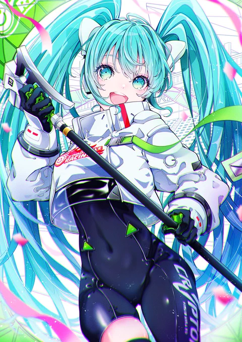 #今年も残りわずかなので今年一番伸びた絵を貼る レーミクさんのファンアートでした! 