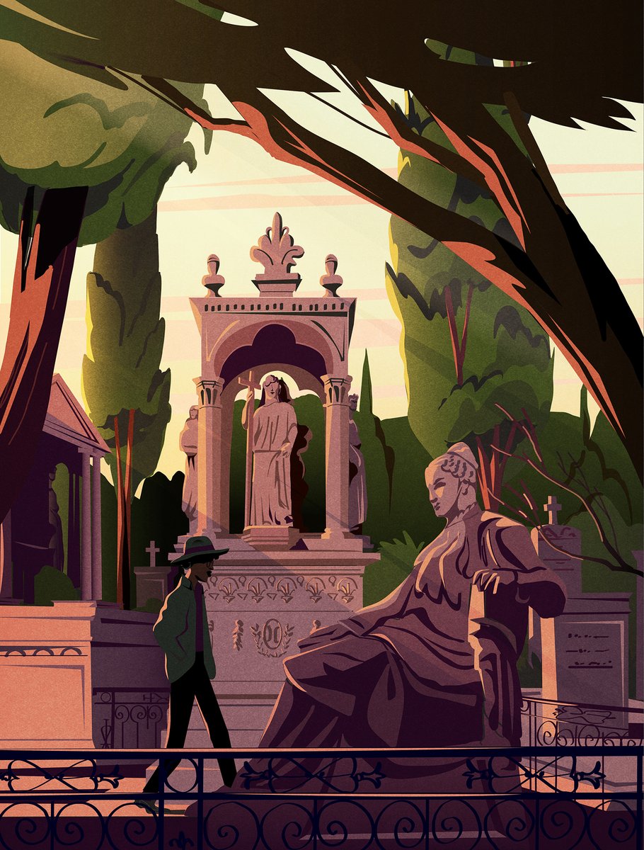 giopa's tweet image. Il primo cimitero di Atene, una lunga passeggiata tra i posti meno conosciuti nell'ultimo numero di Touring Magazine