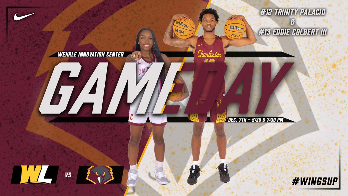 ucwv_athletics's tweet photo. 🏀BB: Big…Time…Games scheduled for tonight against the West Liberty Hilltoppers! 

Come show your support for the last home games of 2022!!

🆚 West Liberty 
⌚️ 5:30 &amp; 7:30
📍 Charleston, WV
📺 https://t.co/baJnJhAloz
📊 https://t.co/SkYwpEuJNT

#WingsUp https://t.co/ii5SGzrPbh